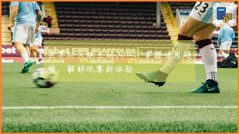 世界杯买球主站入口:掌握使用趋势,解锁观赛新体验
