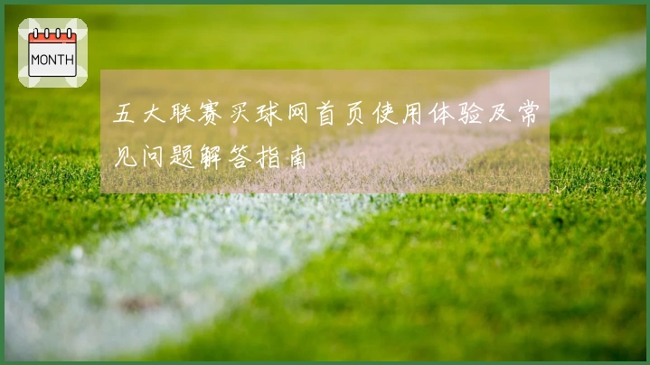 五大联赛买球网首页使用体验及常见问题解答指南